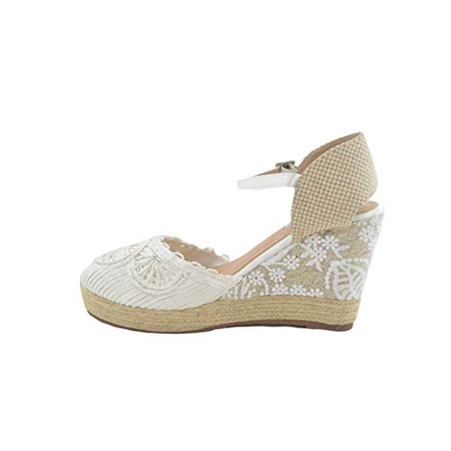 Cuña de Esparto de Novia Eva Blanco