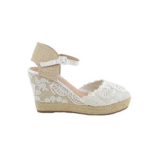 Cuña de Esparto de Novia Eva Blanco