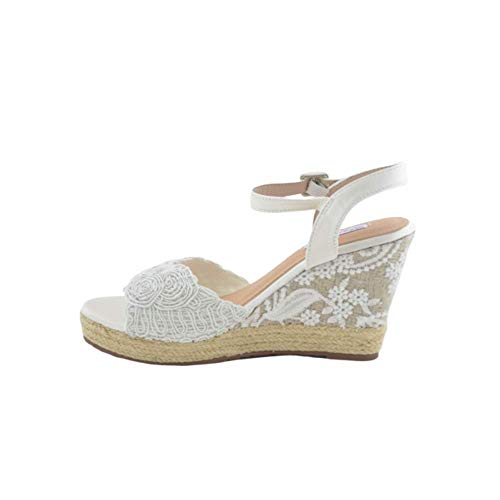 Cuña de Esparto de Novia Gloria Blanco