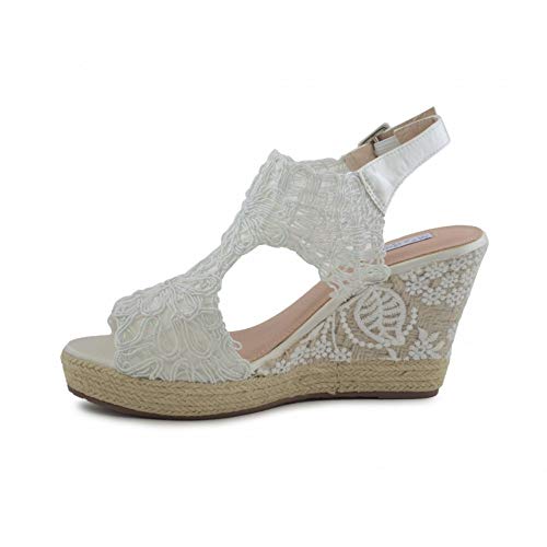 Cuña de Esparto de Novia Sara Blanco