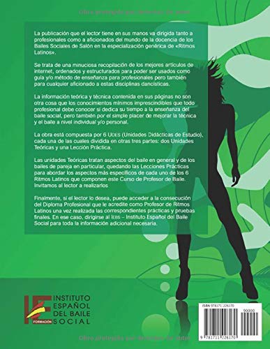 Curso de Profesor Ritmos Latinos: Teoría General de los Bailes de Pareja - TGBP (Curso de Profesor de Baile)
