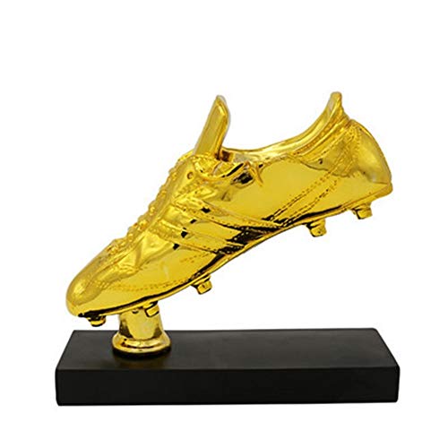 CXJJ Decoración de Escritorio Figurines Modern Resina Natural FÚTBOL Zapatos de Serie Memorial Regalos artesanías Adornos de Escritorio