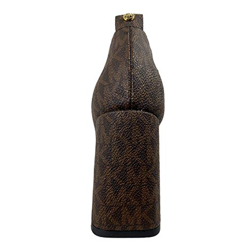 D25 Tronchetto Donna MICHAEL KORS Black/Brown Logo Boot Women [35.5]