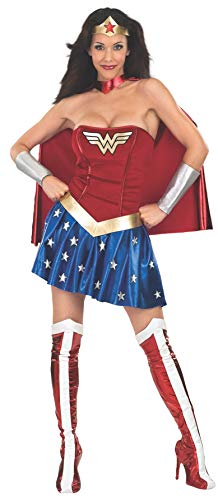 DC Comics - Disfraz de Wonder Woman para mujer, Talla M adulto (Rubie's 888439-M)