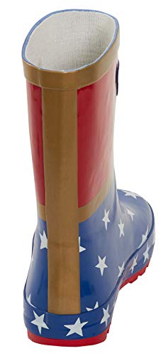 DC Comics Wonder Woman Botas de goma Wellington para niños, botas de lluvia y nieve, color dorado, color, talla 36 EU