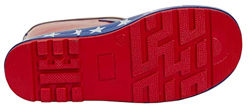 DC Comics Wonder Woman Botas de goma Wellington para niños, botas de lluvia y nieve, color dorado, color, talla 36 EU