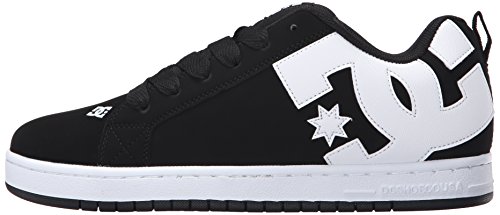 DC Court Graffik, Zapatillas de Skateboarding Hombre, Black, 44 EU