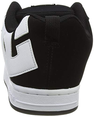 DC Court Graffik, Zapatillas de Skateboarding Hombre, Black, 44 EU