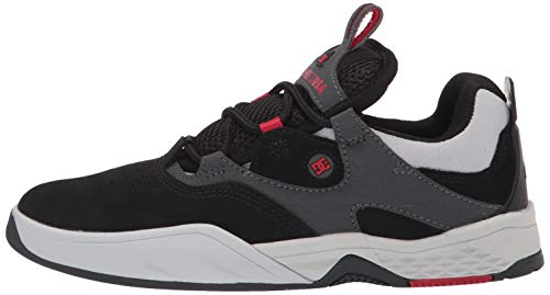 DC Kalis - Zapatillas de skate para hombre, Multi (Negro/Gris/Rojo), 42 EU