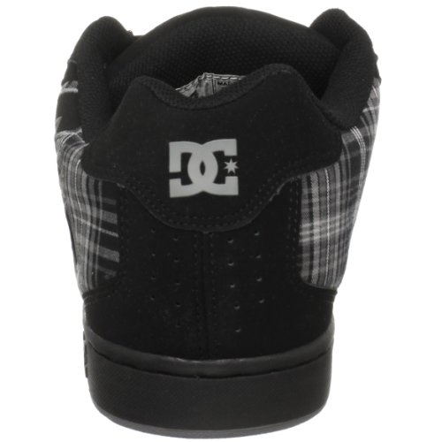 DC Net M - Zapatillas de deporte de cuero nobuck para hombre, Negro, 42