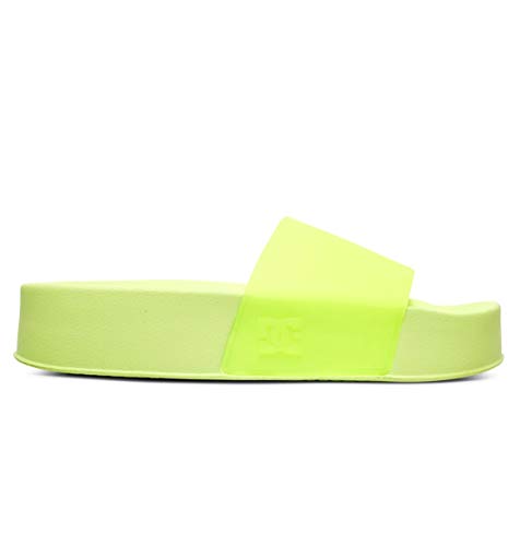 DC Shoes DC - Chanclas Slider con Plataforma - Mujer - EU 40.5