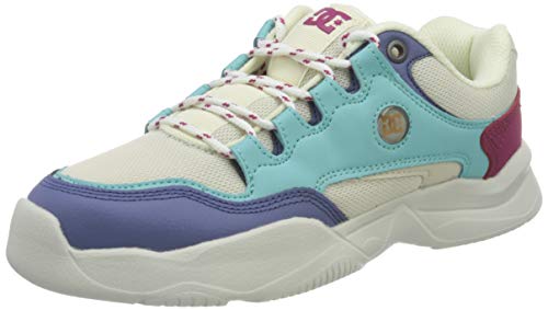 DC Shoes Decel, Zapatillas Mujer, Jade Cream, 38 EU