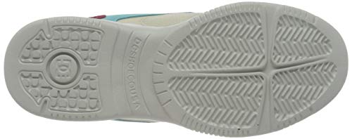 DC Shoes Decel, Zapatillas Mujer, Jade Cream, 38 EU