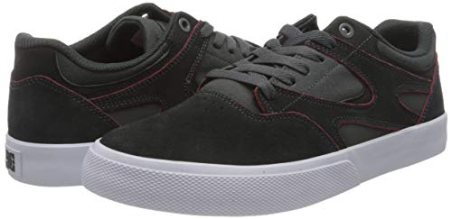 DC Shoes Kalis Vulc S - Zapatillas de Skate de Cuero - Hombre - EU 41