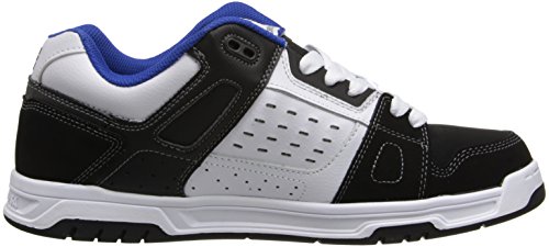 DC Shoes Stag, Zapatillas de Estar por casa Unisex Adulto, White/Black/Blue, 40 EU