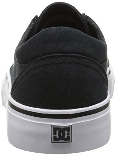 DC Shoes Trase TX, Zapatillas, Black/White, 31 EU