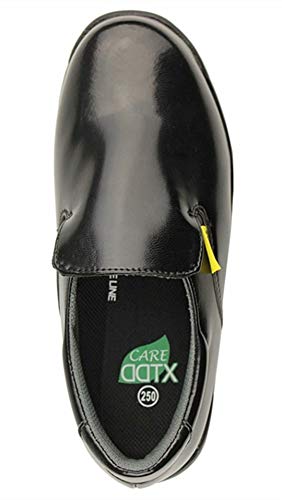 DDTX Zapatos de Cocina Unisex SRC Antiresbalones Resistentes al Aceite Ligeros Negros 47EU