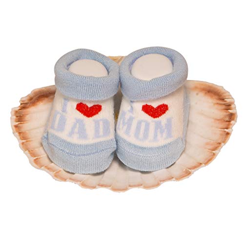 De regalo de calcetines para bebé Regalo único para baby shower o recién nacido para niños y niñas 1 par 0-3 meses