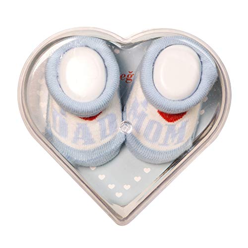 De regalo de calcetines para bebé Regalo único para baby shower o recién nacido para niños y niñas 1 par 0-3 meses