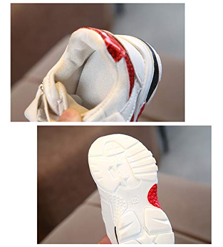 DEBAIJIA Niñas Niños Calzado Deportivo 2-5 Años Zapatos Tejido Neto Malla Casual Suave Moda Antideslizante Zapatillas Lindas Transpirable Caminar Al Aire Libre Foot Running Turismo