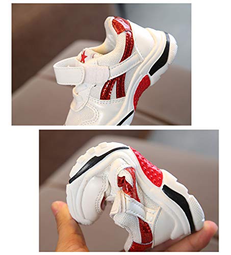 DEBAIJIA Niñas Niños Calzado Deportivo 2-5 Años Zapatos Tejido Neto Malla Casual Suave Moda Antideslizante Zapatillas Lindas Transpirable Caminar Al Aire Libre Foot Running Turismo