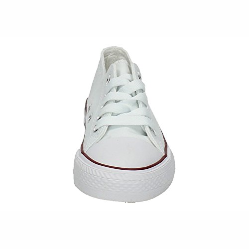 DEMAX 5-A1612A-12 Lonas Blancas NIÑA Zapatillas Blanco 34