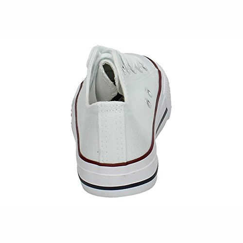 DEMAX 5-A1612A-12 Lonas Blancas NIÑA Zapatillas Blanco 34