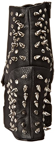 Demonia Bravo-23, Botines Mujer, Negro, 38 EU