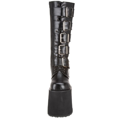 Demonia MEGA-618 Mega 618 - Botas para Hombre, Color Negro, Talla 45