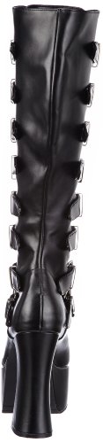 Demonia SLUSH-249, Botas Plataforma Mujer, Negro (Schwarz (Schwarz), 36 EU