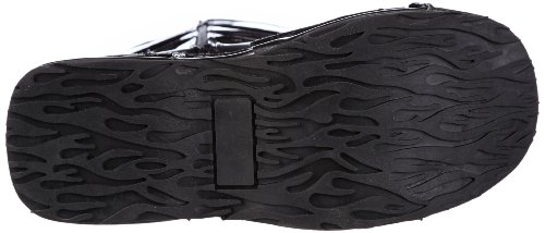 Demonia STACK-301 - Zapatos de tacón para mujer, Negro (Blk Pat), 43