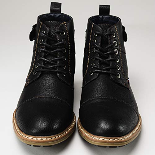 Denver Footwear Botas Camperas con Hebilla Lateral para Hombre, Negro, 40 EU