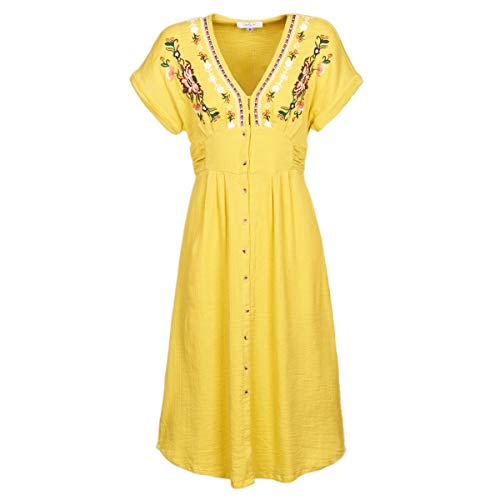 Derhy Acharnement Vestido, Jaune (Jaune 1), S para Mujer