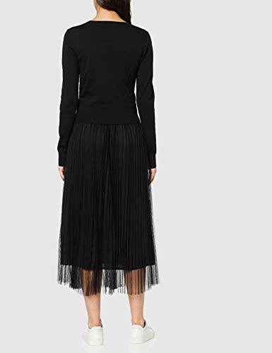 Derhy Nation Vestido, Negro (Noir 6), 38 (Talla del Fabricante: Small) para Mujer