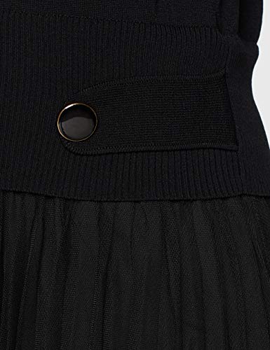 Derhy Nation Vestido, Negro (Noir 6), 38 (Talla del Fabricante: Small) para Mujer