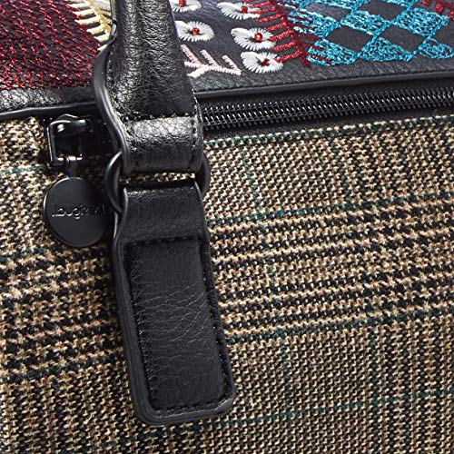 Desigual Accessories PU Hand Bag, Mano Mujer, negro, U