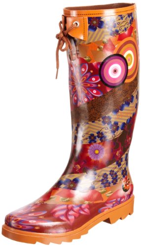 Desigual Ankle Boot Alile-3 - Botas clásicas de Goma Mujer, Color Multicolor, Talla 41