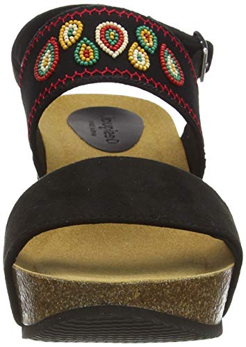 Desigual Beach Bio, Mujer, Negro, 39 EU