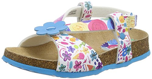 Desigual Bio 3, Sandalias Niñas, Azul (5103 Blue), 27 EU