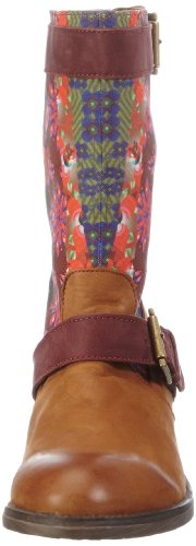 Desigual Boots Sacha-5, Botas Militares Mujer, Multicolor-Mehrfarbig (Azafran 7001), 36