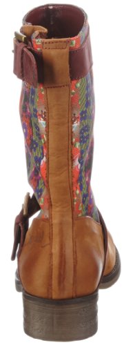 Desigual Boots Sacha-5, Botas Militares Mujer, Multicolor-Mehrfarbig (Azafran 7001), 36