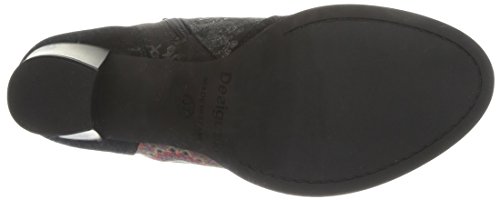 Desigual Calei, Botines Mujer, Gris-Gray, 36