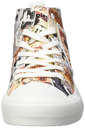 Desigual High, Sneakers Woman. Mujer, Tutti Fruti, 37 EU