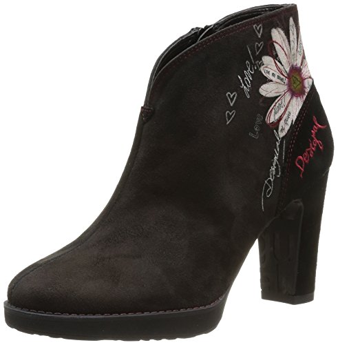 Desigual Iviernu, Botines Mujer, Schwarz 2000, 37