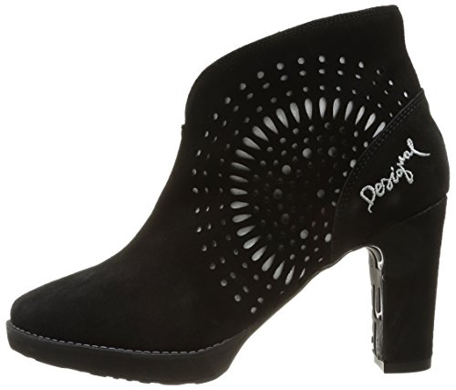 Desigual OLI, Botas Mujer, Negro 2000, 39