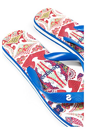Desigual - Sandalias de pvc para mujer azul azul claro