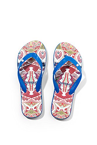 Desigual - Sandalias de pvc para mujer azul azul claro