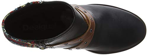 Desigual Shoes Alaska Tapestry, Botines Mujer, Negro (Black 2000), 39 EU