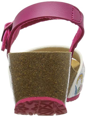 Desigual Shoes (bio7_Galactic), Sandalias de Talón Abierto Mujer, Rojo (Magico 3062), 36 EU