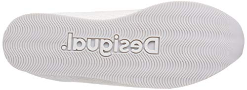 Desigual Shoes Galaxy Lottie, Zapatillas Mujer, Blanco 1000, 37 EU